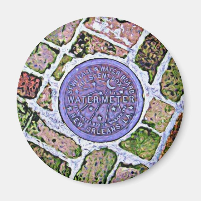 Water Metre magnet (Front)