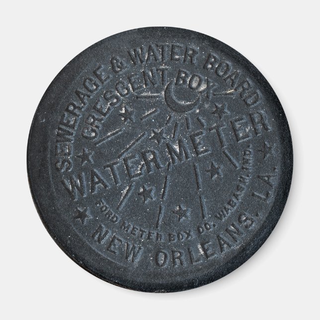 water metre magnet (Front)