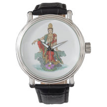 Water Moon Guan Yin Bodhisattva Watch