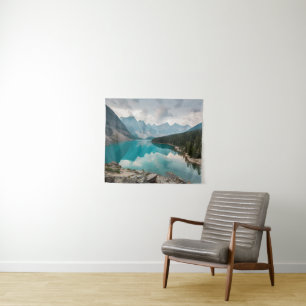 Water Moraine Lake Alberta Canada Tapestry
