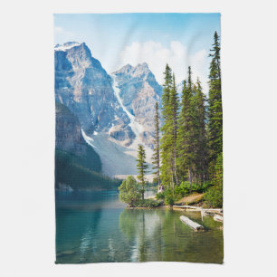 Water Moraine Lake, Canada Kitchen Towel