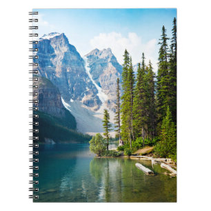 Water Moraine Lake, Canada Notebook