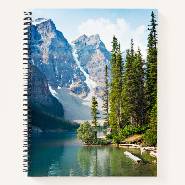 Water | Moraine Lake, Canada Notebook (Front)