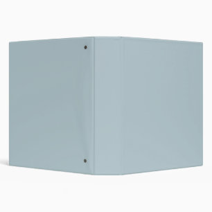 Water Muted Light Blue Solid Colour Background Binder