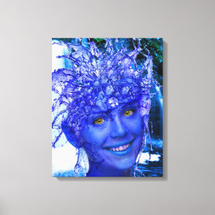 Water Nymph Canvas Print