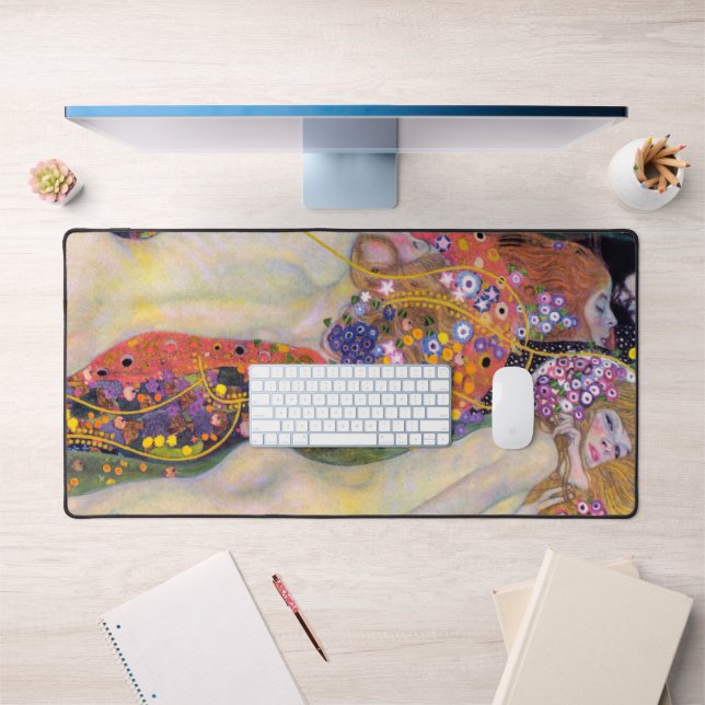 Water Nymphs 2 | Gustav Klimt | Desk Mat (Office 1)