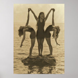 Water Nymphs Poster