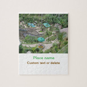 water ocean beach photo add name text place summer jigsaw puzzle