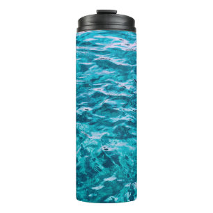 Water ocean sea texture nature thermal tumbler