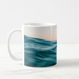 Water ocean wave beach sea nature coffee mug
