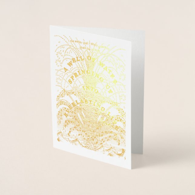 Water of Life Foil Card (Front)