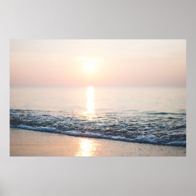 WATER ON SEASHORE POSTER (Front)
