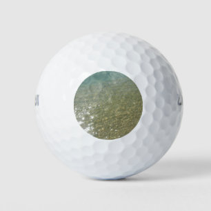 Water on the Beach I Abstract Nature Photography Golf Balls