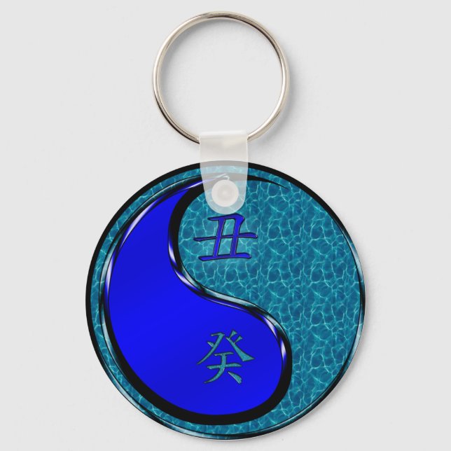 Water Ox Keychain (Front)