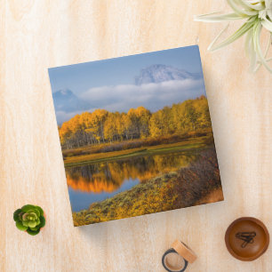 Water Oxbow Bend Jackson Wyoming Binder