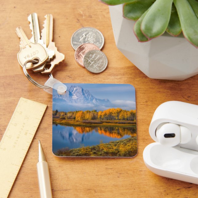 Water | Oxbow Bend Jackson Wyoming Keychain (Desk)
