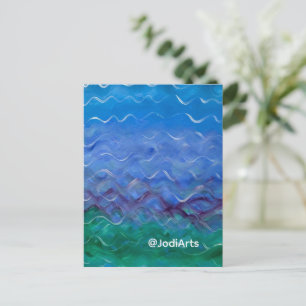 Water Painting Postcard