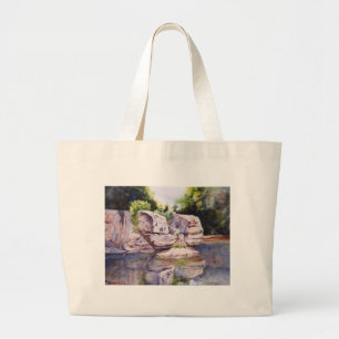 Water Paintings Tote Bag