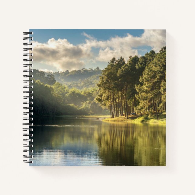 Water | Pang Oung Lake & Pine Forest Thailand Notebook (Front)