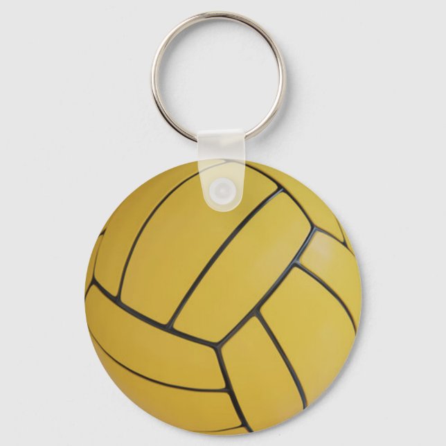 Water Polo Ball Key Chain (Front)