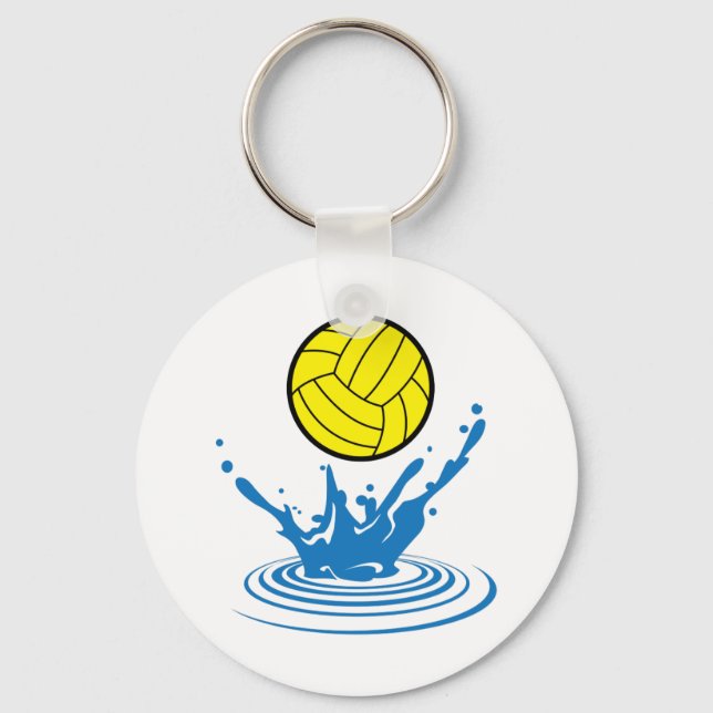 Water Polo Ball Keychain (Front)