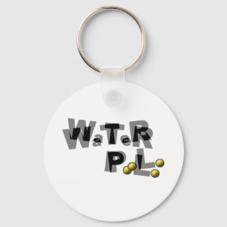Water polo blur keychain