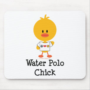 Water Polo Chick Mousepad