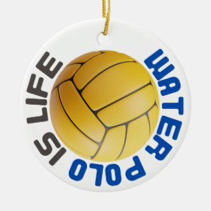 Water Polo is life Ceramic Ornament