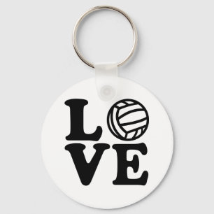 Water polo love keychain