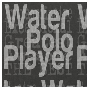 Water Polo Player Extraordinaire Fabric