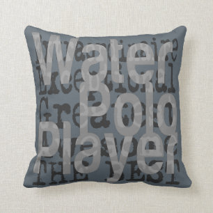 Water Polo Player Extraordinaire Throw Pillow