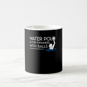 Water Polo Player Is Swimmers With Balls Coffee Mug