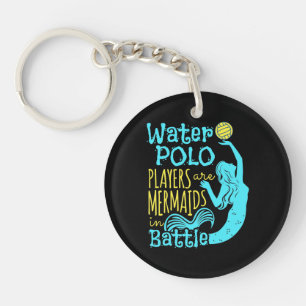 Water Polo Players Are Mermaids in Battle Keychain