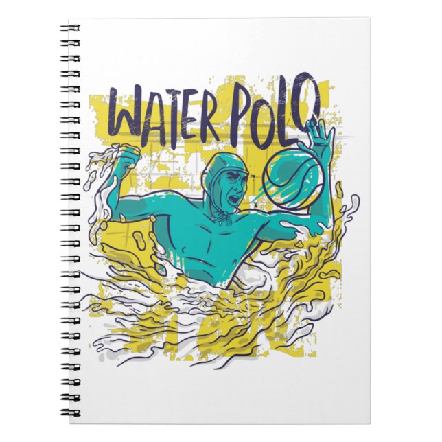 Water polo sport notebook (Front)