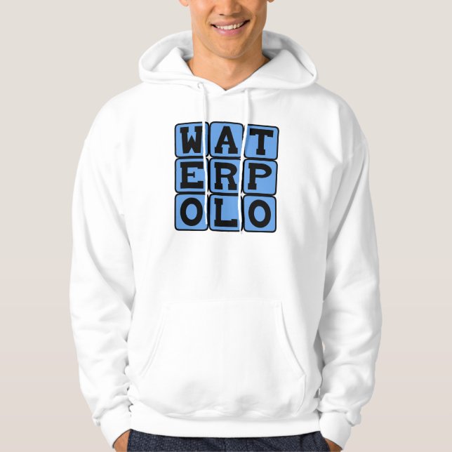 Water Polo, Sports Hoodie (Front)