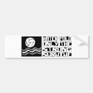 Water Polo Survive Bumper Sticker