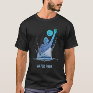 Water Polo Vintage Sports Athlete With Ball