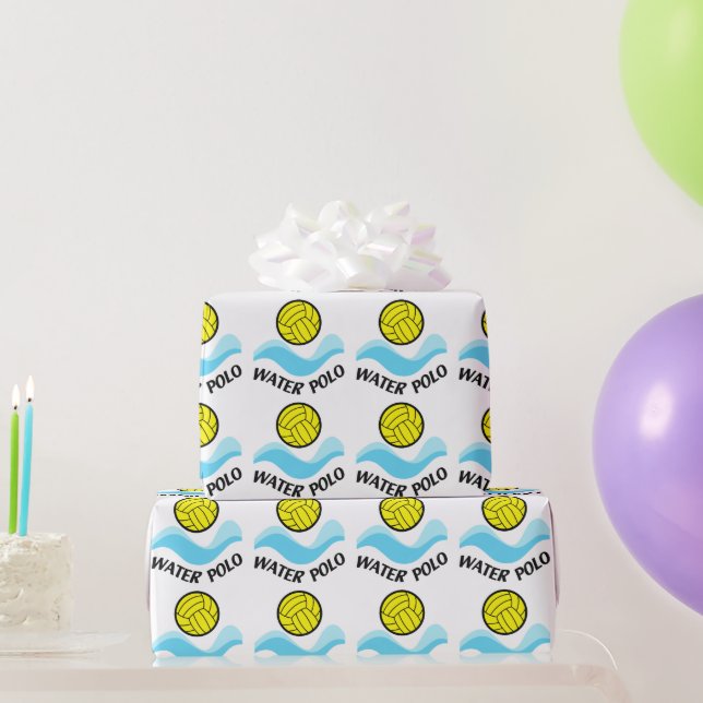 Water Polo Wrapping Paper (Party Gifts)