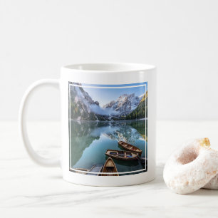 Water   Pragser Wildsee Dolomites Italy Coffee Mug