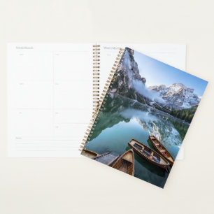 Water Pragser Wildsee Dolomites Italy Planner