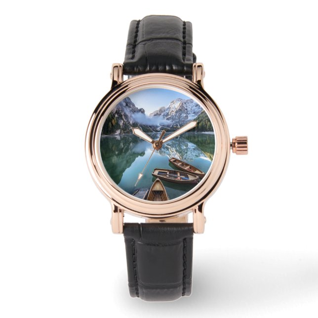 Water | Pragser Wildsee Dolomites Italy Watch (Front)