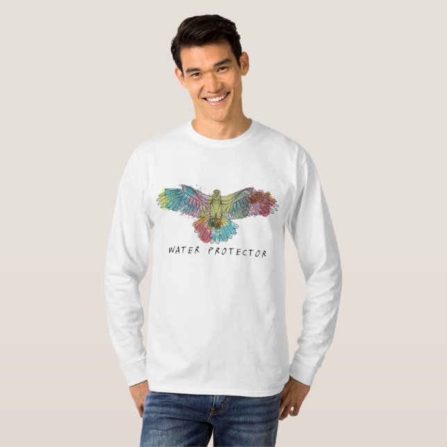 Water Protector -- Eagle 1 T-Shirt (Front Full)