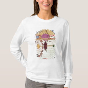 Water Pump, from 'Book of Knowledge of Ingenious T-Shirt