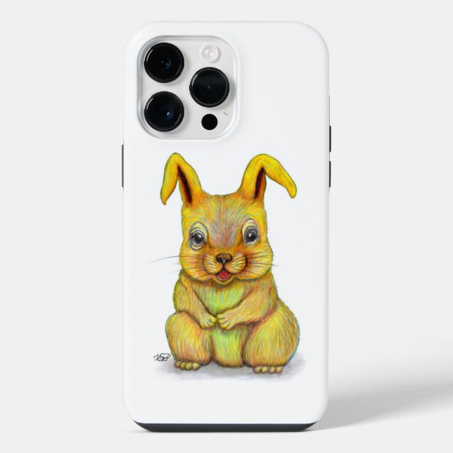 Water Rabbit iPhone Case (Back)