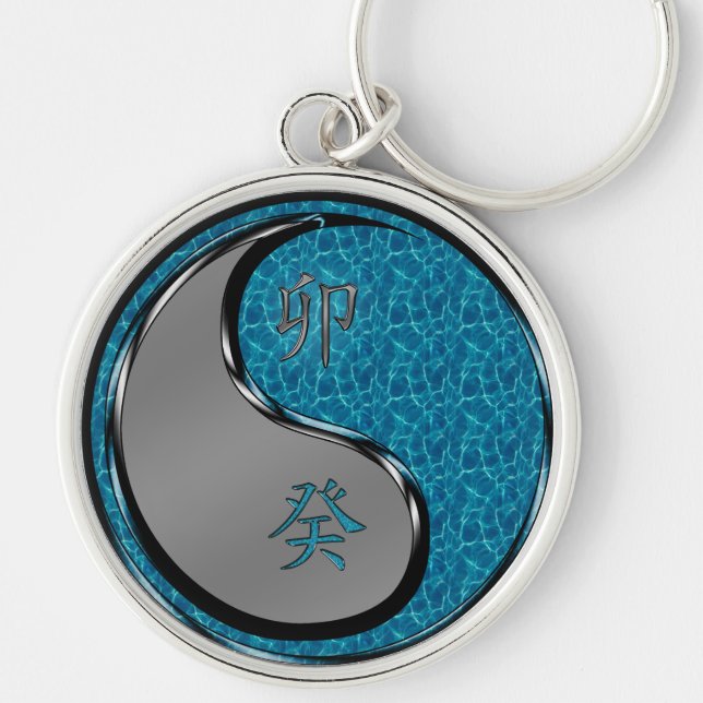 Water Rabbit Keychain (Front)