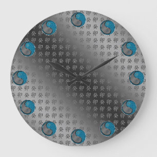 Water Rabbit Large Clock