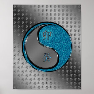Water Rabbit Poster