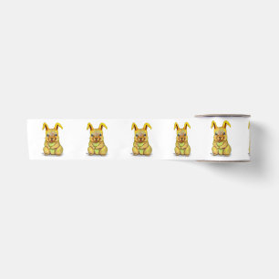 Water Rabbit Satin Ribbon