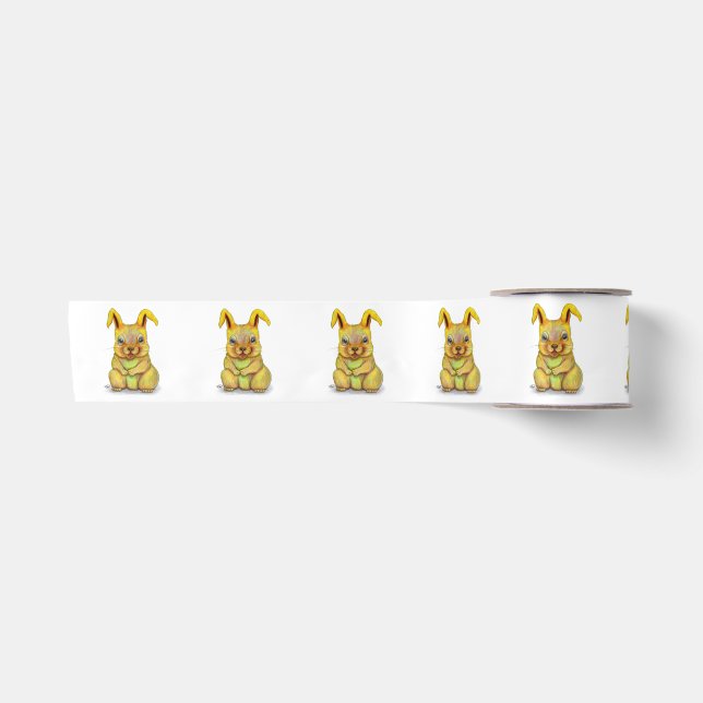 Water Rabbit Satin Ribbon (Front)