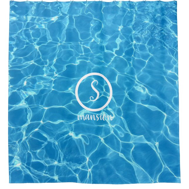 Water Reflection with Customizable Logo and Text S (Front)